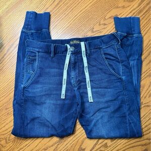 True Religion Men's Blue Joggers